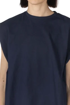 Sale Manon In Tuck Sleeve Tee - Navy