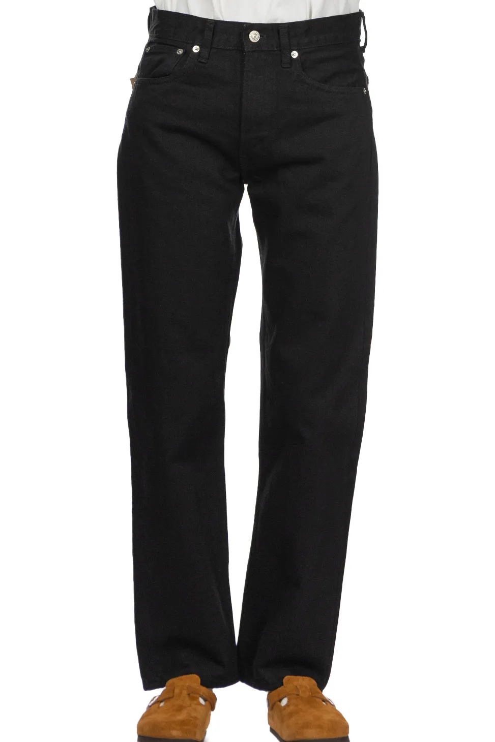 Online OrSlow 107 Ivy Fit Black Denim