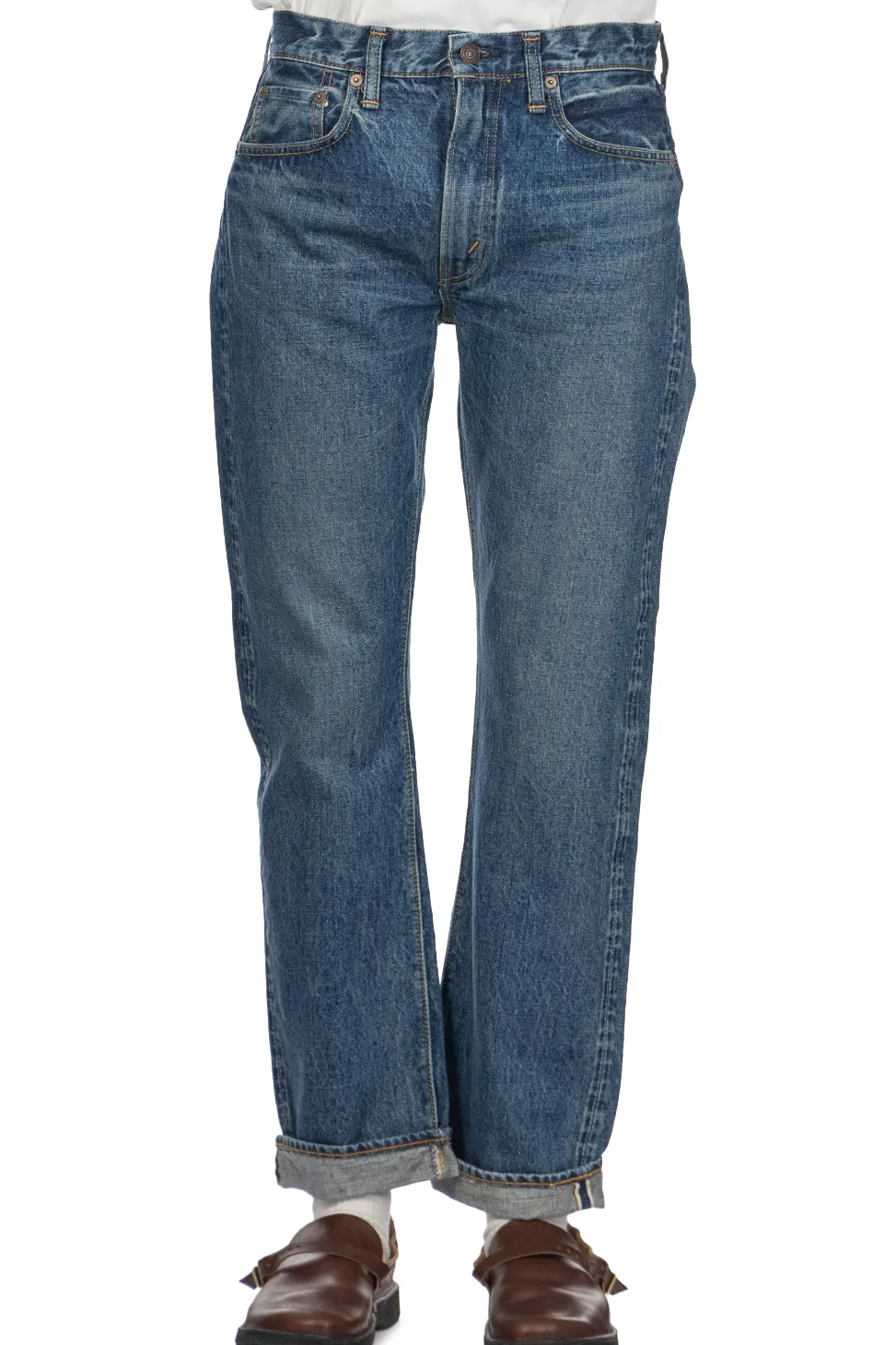 Hot OrSlow Ivy Fit Denim 107 - 2 Year Wash