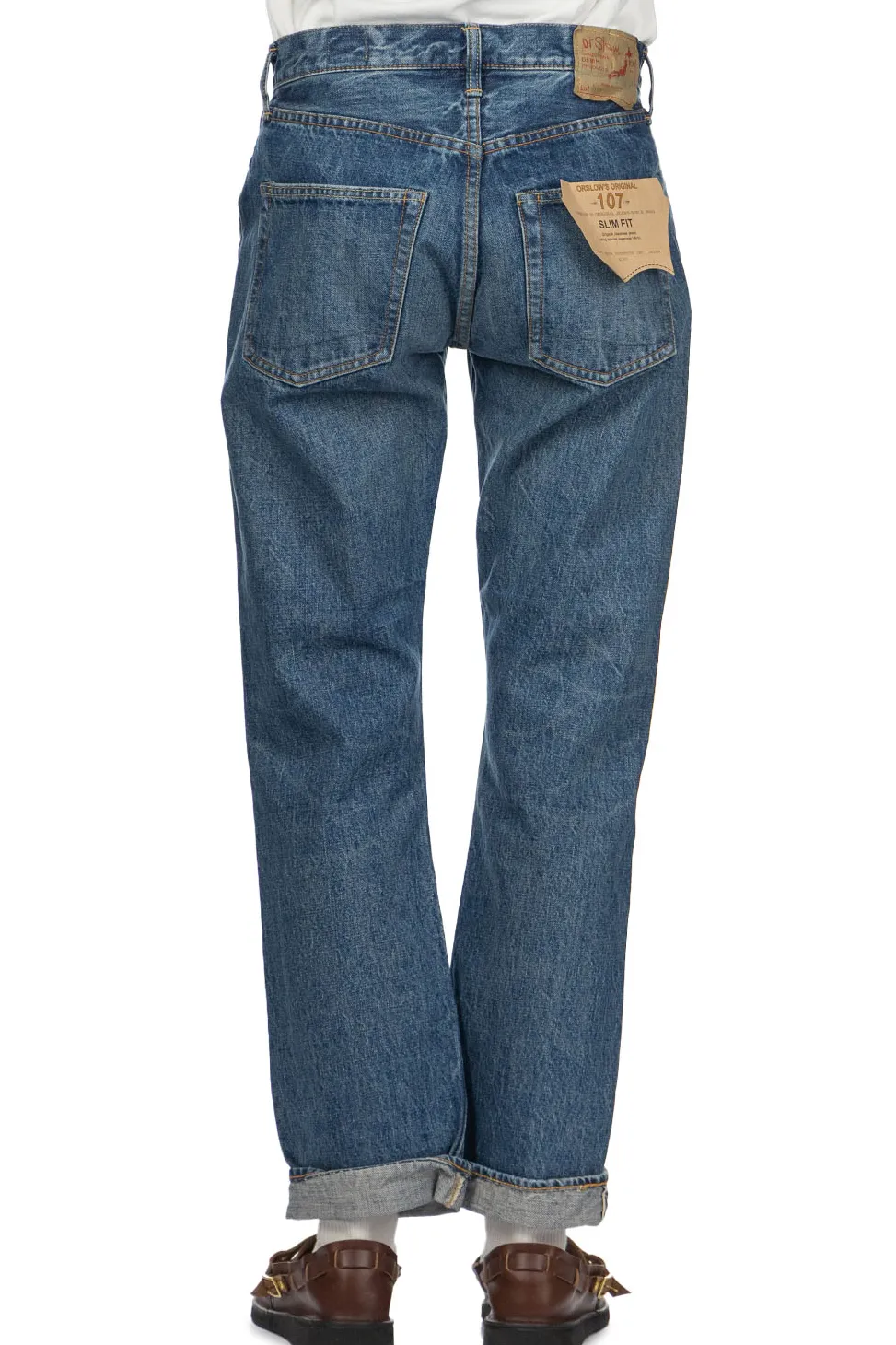 Hot OrSlow Ivy Fit Denim 107 - 2 Year Wash
