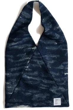 Best FDMTL Jacquard Denim AZUMA Bag - Indigo