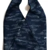 Online FDMTL Jacquard Denim AZUMA Bag - Indigo