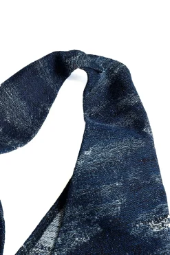 Online FDMTL Jacquard Denim AZUMA Bag - Indigo
