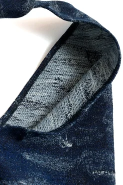 Online FDMTL Jacquard Denim AZUMA Bag - Indigo