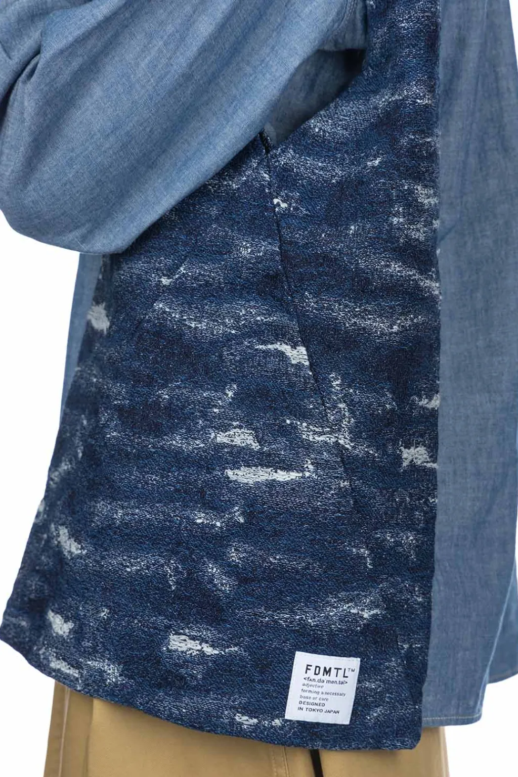Best FDMTL Jacquard Denim AZUMA Bag - Indigo