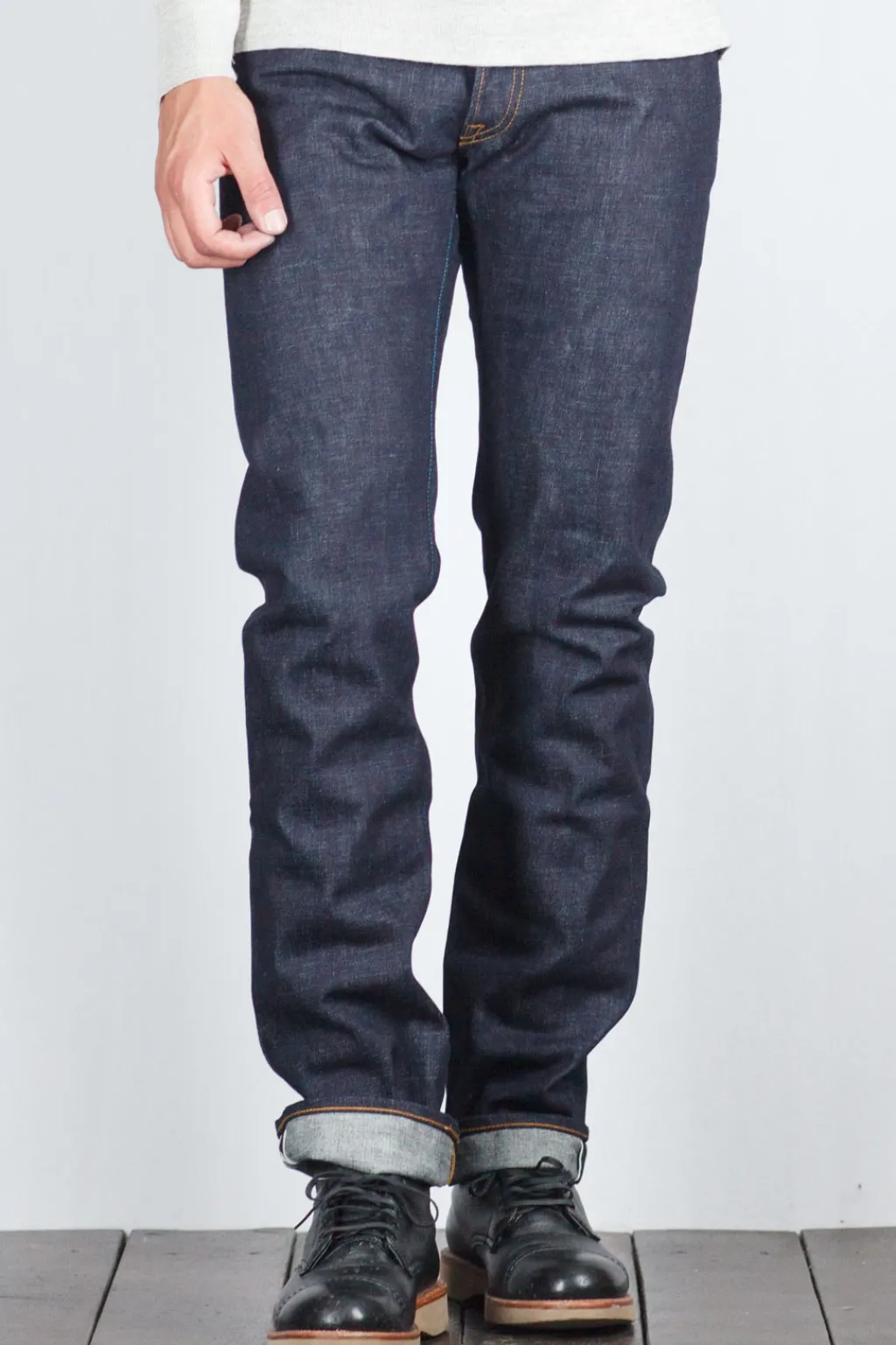 Fashion Japan Blue JB0201 - Skinny Cut Raw Denim