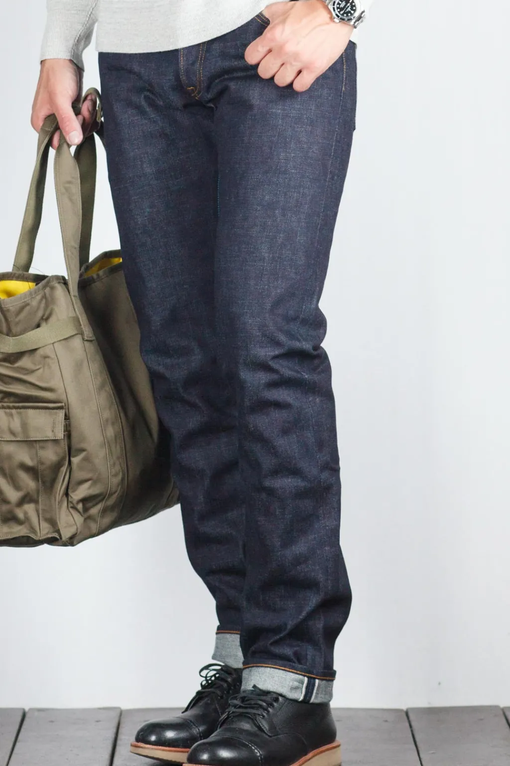 Fashion Japan Blue JB0201 - Skinny Cut Raw Denim