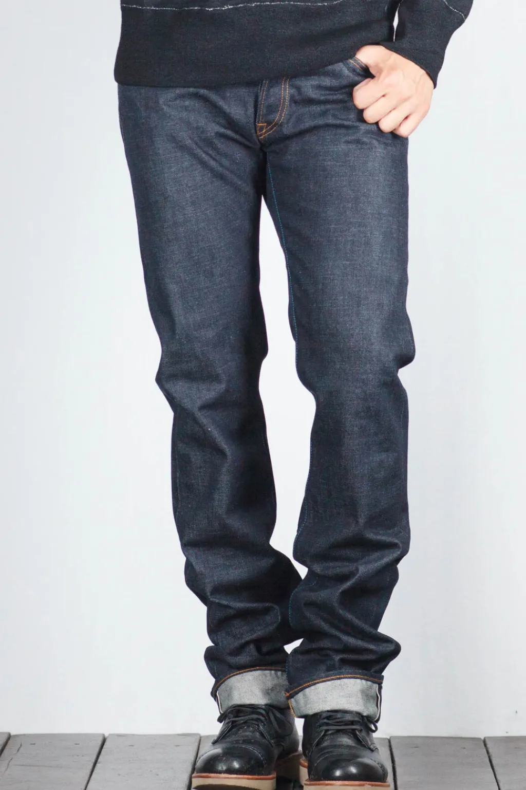 Fashion Japan Blue JB0701 - Tight Straight Raw Denim