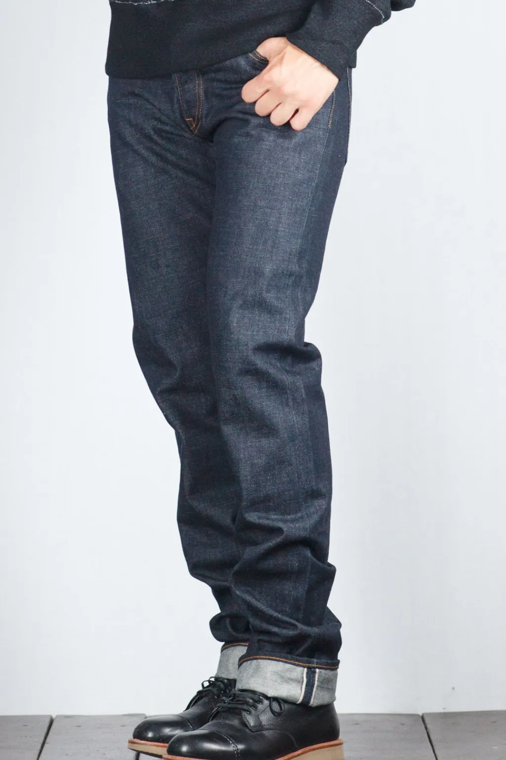 Fashion Japan Blue JB0701 - Tight Straight Raw Denim