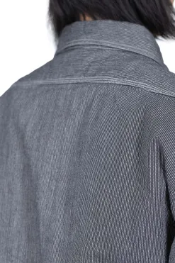 Discount Sugar Cane Jean Cord Work Shirt - Black