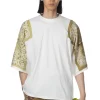 Discount Kapital 18.5/-Jersey Bandana HUGE T (Botanical) - Light Khaki