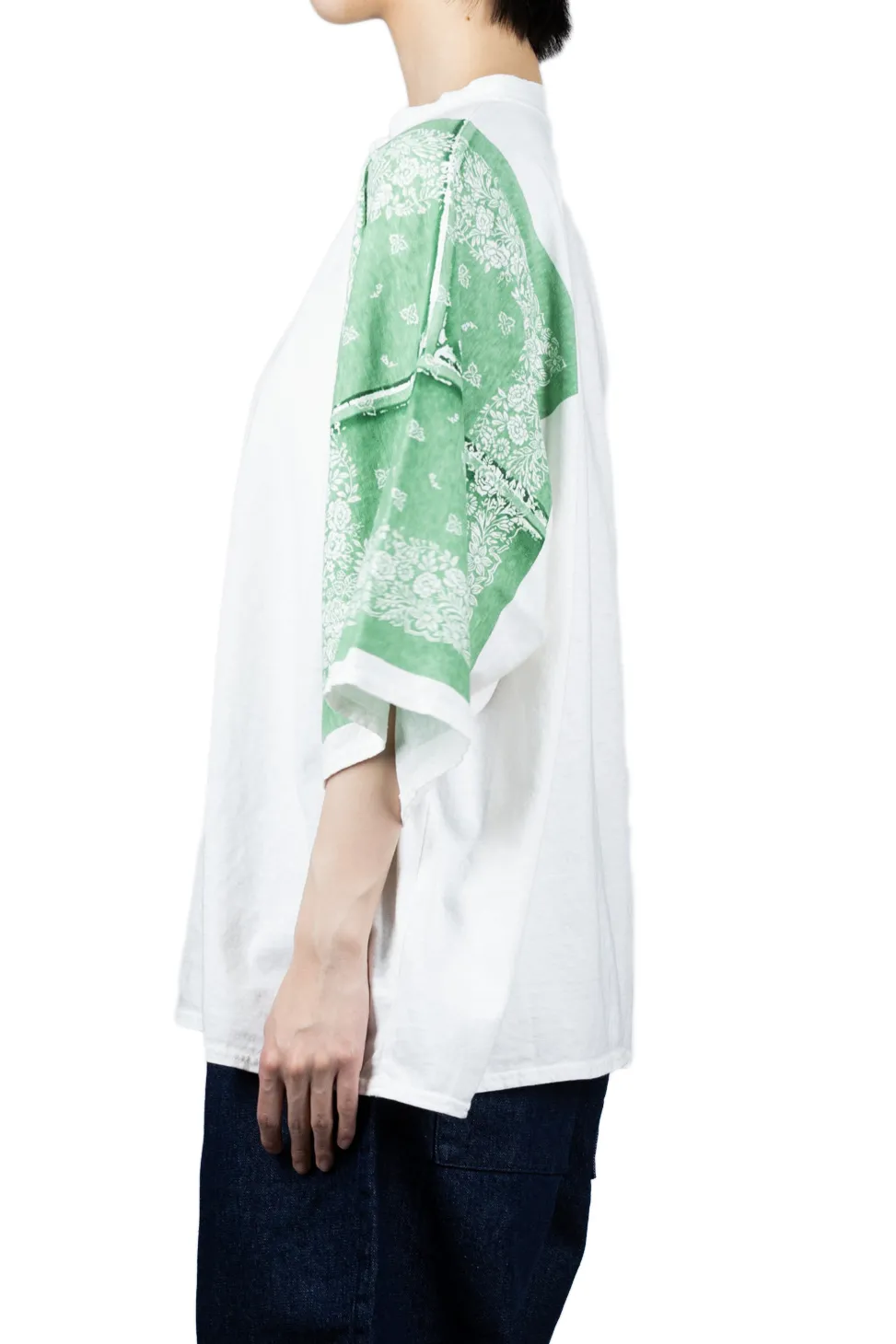 Outlet Kapital 18.5/-Jersey Bandana HUGE T (Botanical) - Light Green