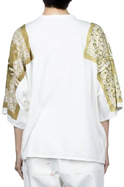 Discount Kapital 18.5/-Jersey Bandana HUGE T (Botanical) - Light Khaki