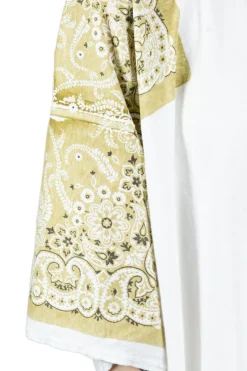 Discount Kapital 18.5/-Jersey Bandana HUGE T (Botanical) - Light Khaki