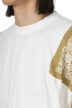 Discount Kapital 18.5/-Jersey Bandana HUGE T (Botanical) - Light Khaki