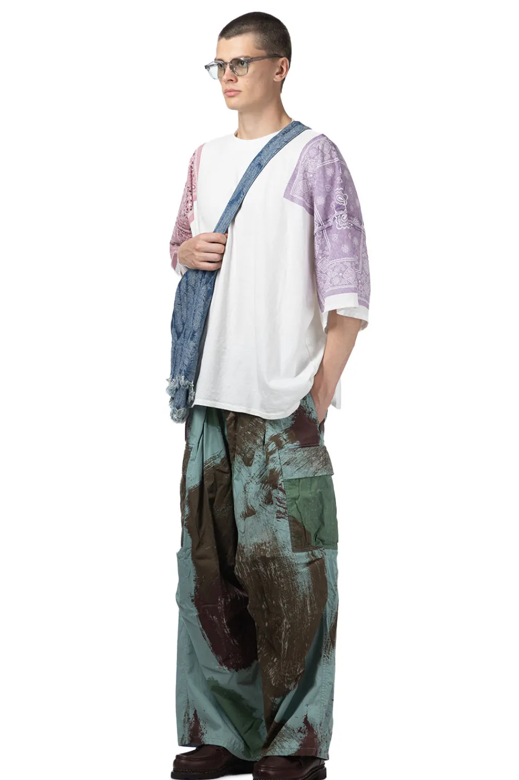 Outlet Kapital 18.5/-Jersey Bandana HUGE T (COOKIE) - Purple