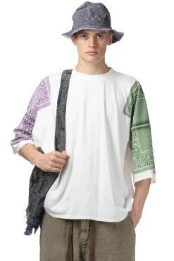 Sale Kapital 18.5/-Jersey Bandana HUGE T (PECKISH RAINBOWY) - Green