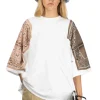 Clearance Kapital 18.5/-Jersey Bandana HUGE T (PECKISH RAINBOWY) - Brown Khaki