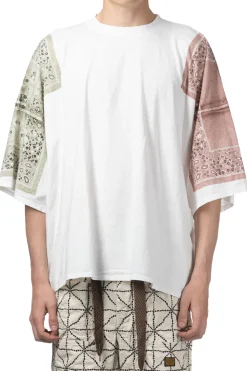 Fashion Kapital 18.5/-Jersey Bandana HUGE T (PECKISH RAINBOWY) - Pink