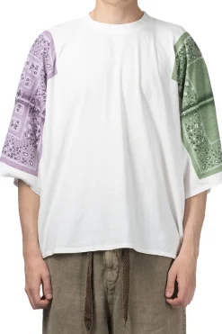Sale Kapital 18.5/-Jersey Bandana HUGE T (PECKISH RAINBOWY) - Green