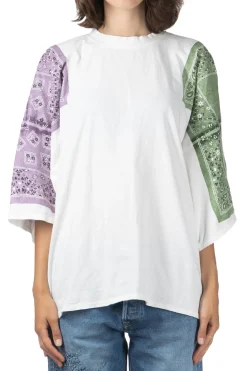 Discount Kapital 18.5/-Jersey Bandana HUGE T (PECKISH RAINBOWY) - Green
