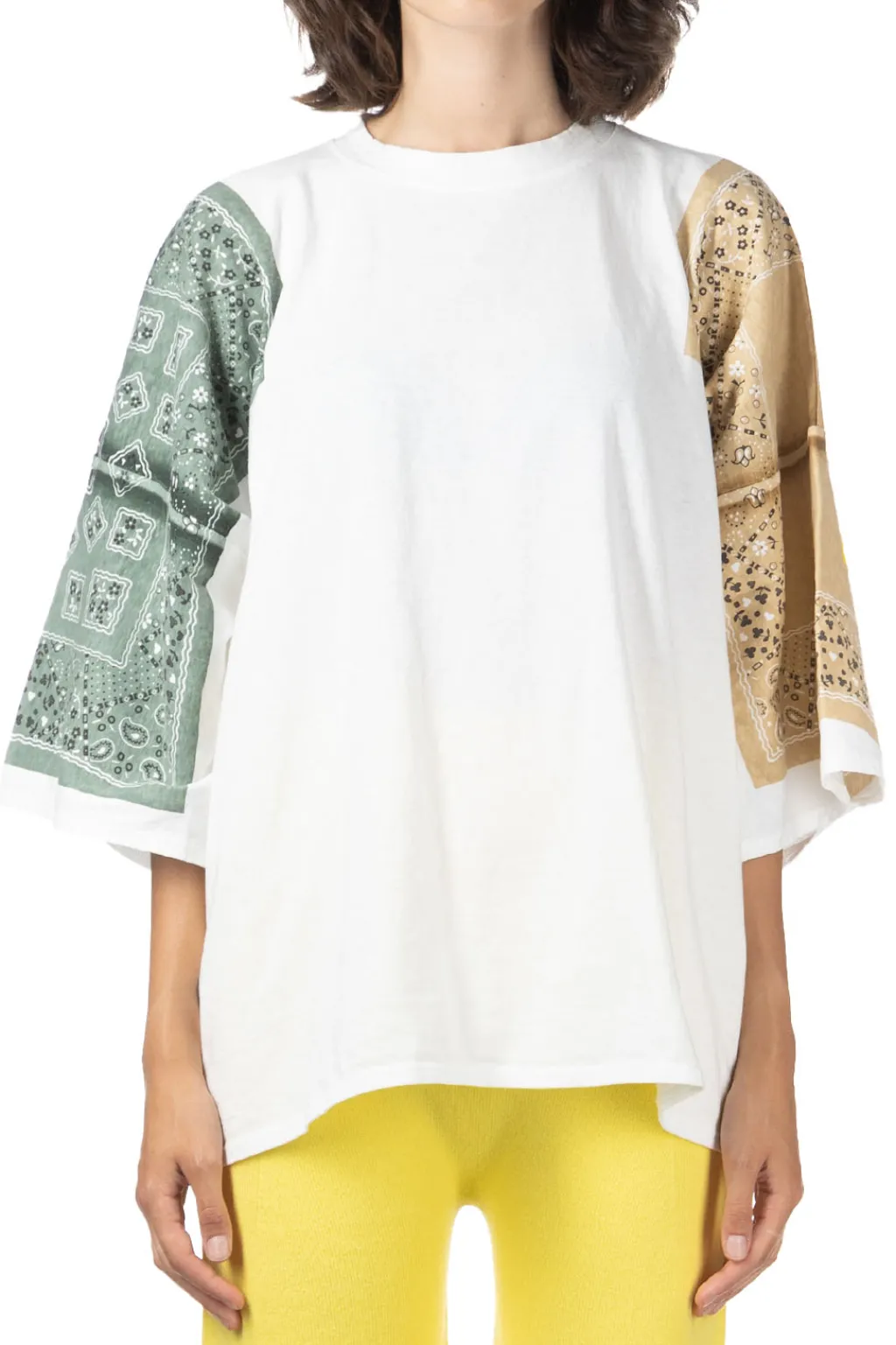 Online Kapital 18.5/-Jersey Bandana HUGE T (PECKISH RAINBOWY) - Sand Beige
