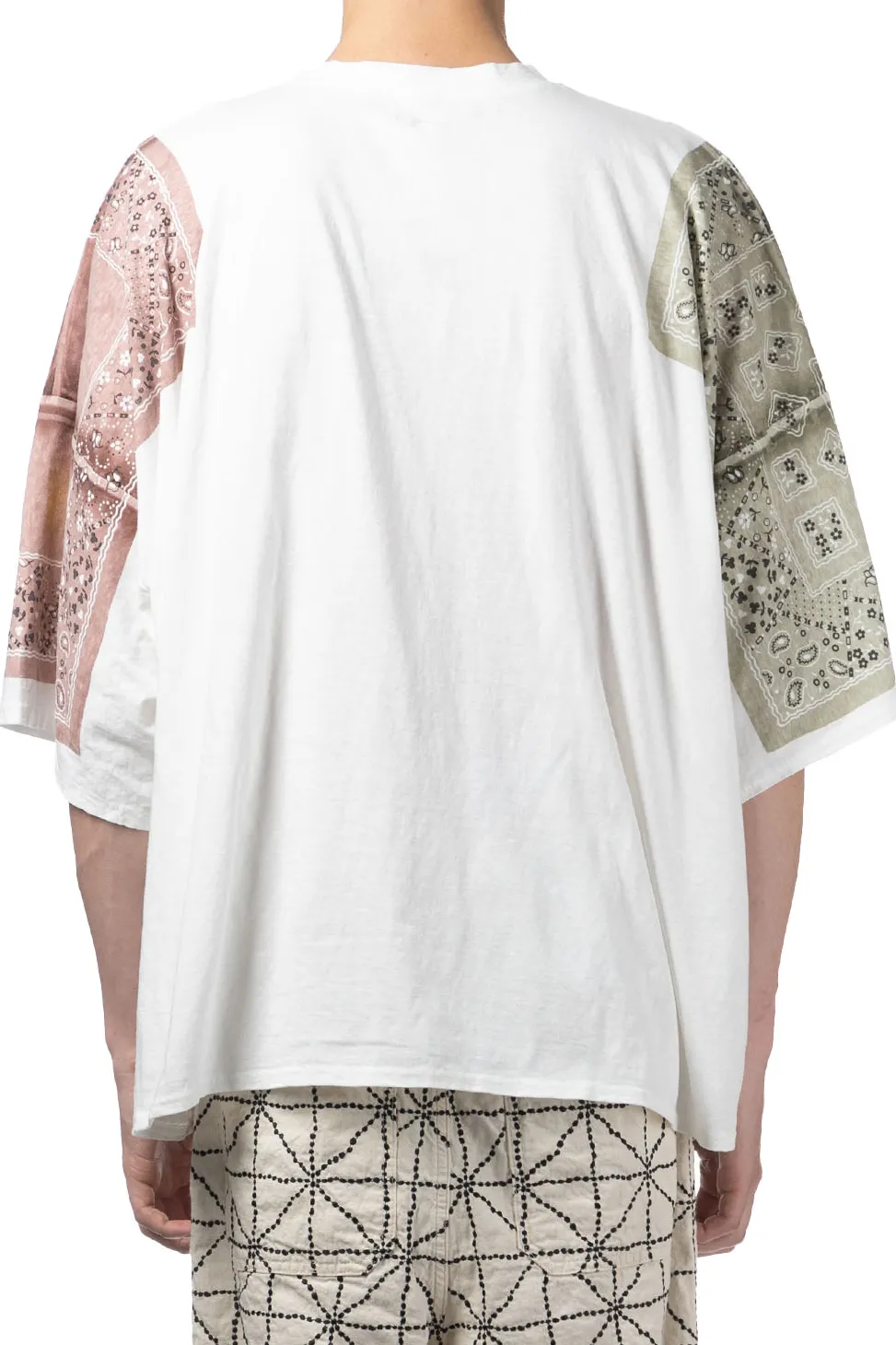 Fashion Kapital 18.5/-Jersey Bandana HUGE T (PECKISH RAINBOWY) - Pink