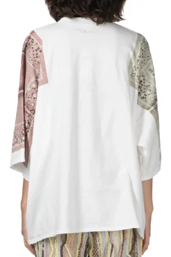 Discount Kapital 18.5/-Jersey Bandana HUGE T (PECKISH RAINBOWY) - Pink
