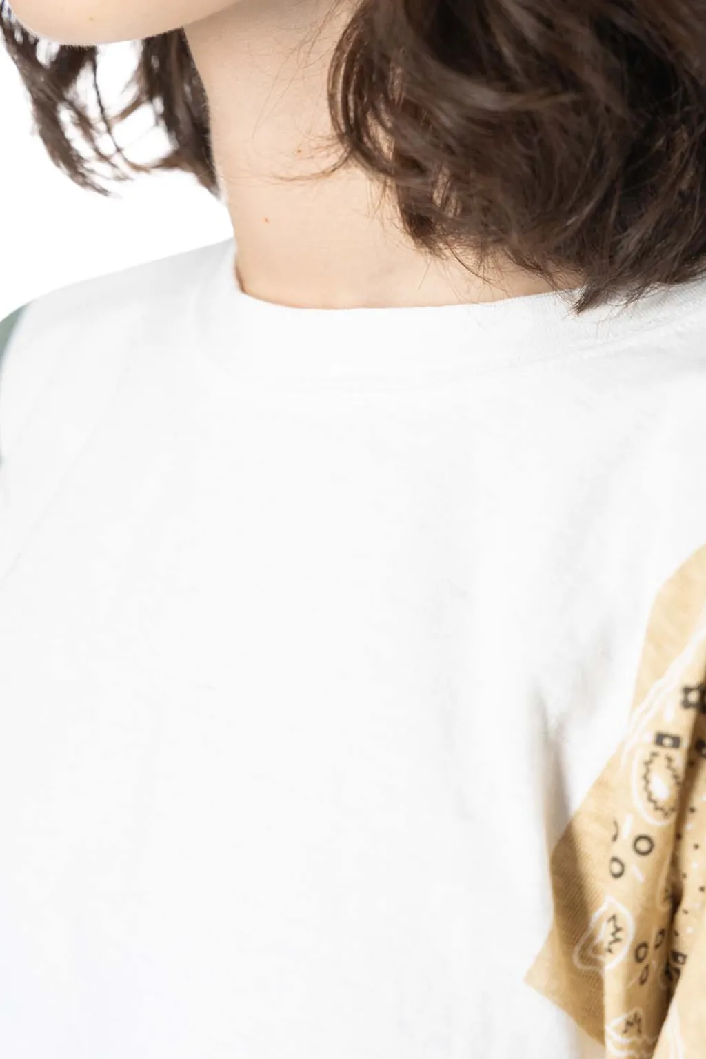 Online Kapital 18.5/-Jersey Bandana HUGE T (PECKISH RAINBOWY) - Sand Beige