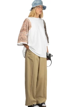 Clearance Kapital 18.5/-Jersey Bandana HUGE T (PECKISH RAINBOWY) - Brown Khaki