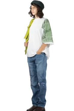 Discount Kapital 18.5/-Jersey Bandana HUGE T (PECKISH RAINBOWY) - Green