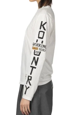 Sale Kapital 20-Jersey Crew Long Sleeve T - Peckish Kap - Yellow