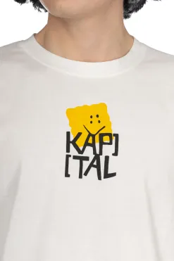 Hot Kapital 20-Jersey Crew Long Sleeve T - Peckish Kap - Yellow