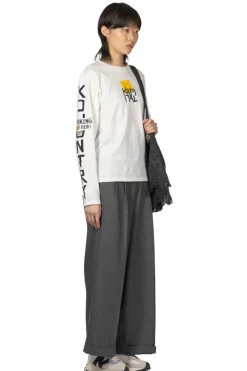 Sale Kapital 20-Jersey Crew Long Sleeve T - Peckish Kap - Yellow