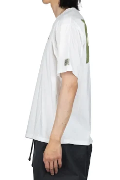 Clearance Kapital 20/-Jersey Crew T (CONIFER & G.G.G.) - White