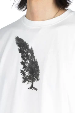 Clearance Kapital 20/-Jersey Crew T (CONIFER & G.G.G.) - White