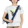 Sale Kapital 20/-Jersey Crew T (THUNDER & CONIFER) - White
