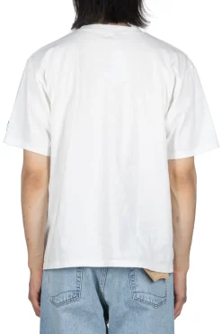 Outlet Kapital 20/-Jersey Crew T (THUNDER & CONIFER) - White