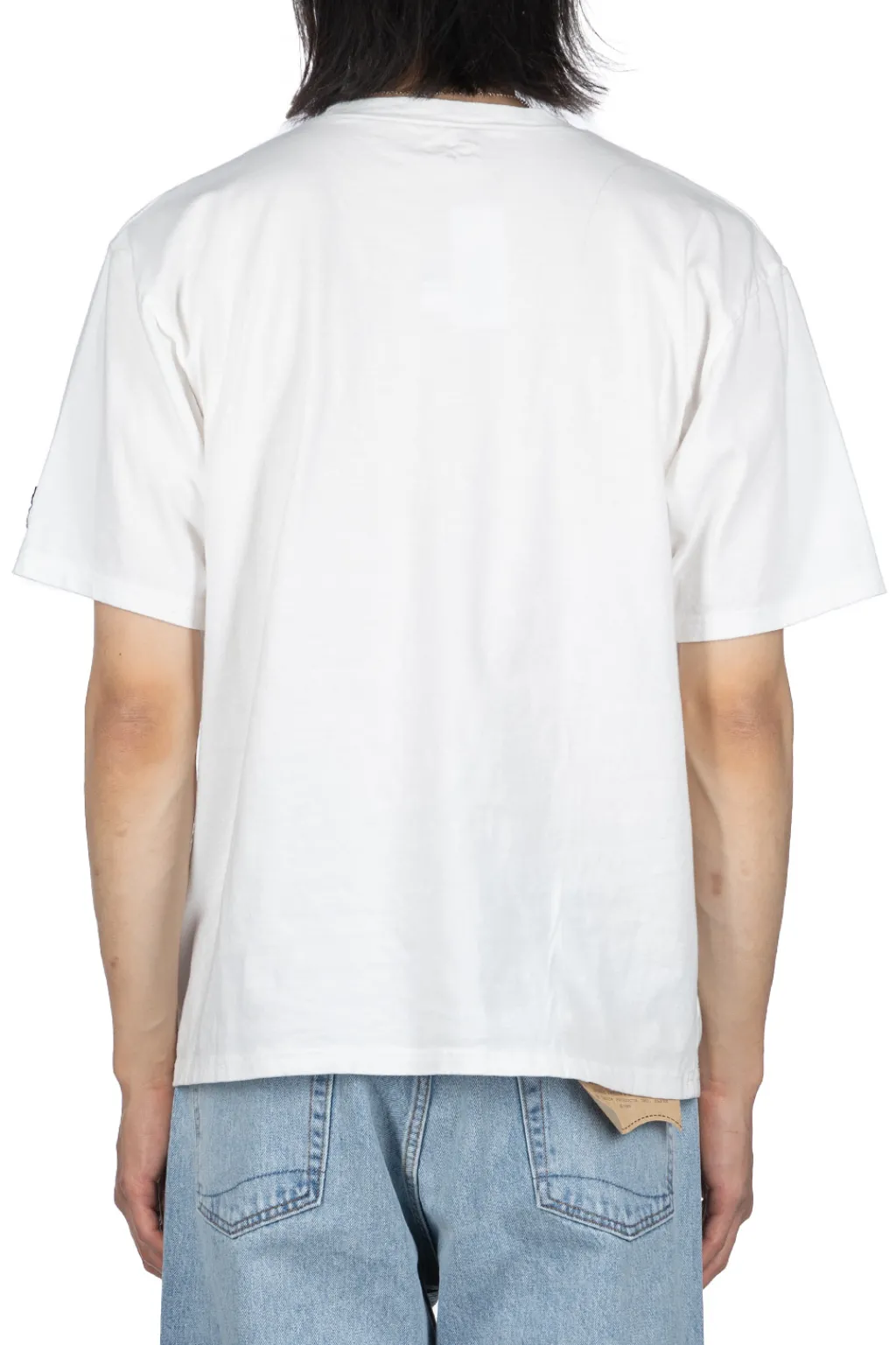 Outlet Kapital 20/-Jersey Crew T (THUNDER & CONIFER) - White