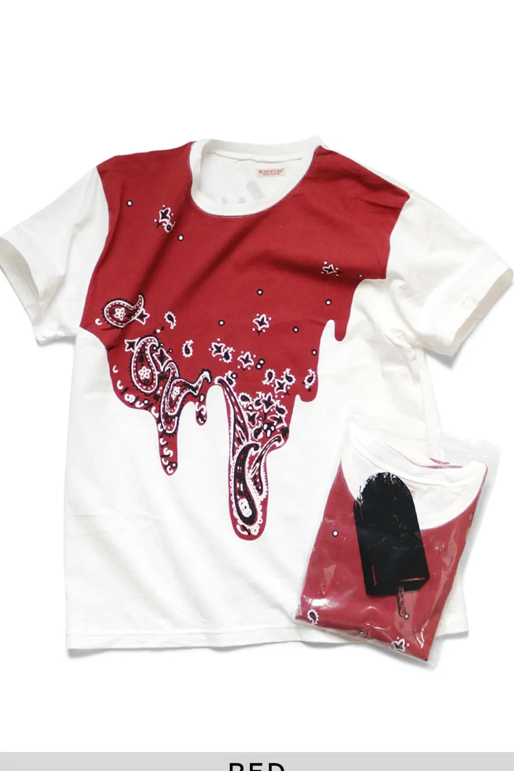 Outlet Kapital 20/- Jersey Crew T (TOROTORO Bandana) - in 3 Color Choices