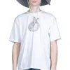 Sale Kapital 20/-Jersey Crew Tee (Concho CONEYBOWY) - White