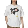 Hot Kapital 20/-Jersey Crew Tee (MISHIN MAX) - White