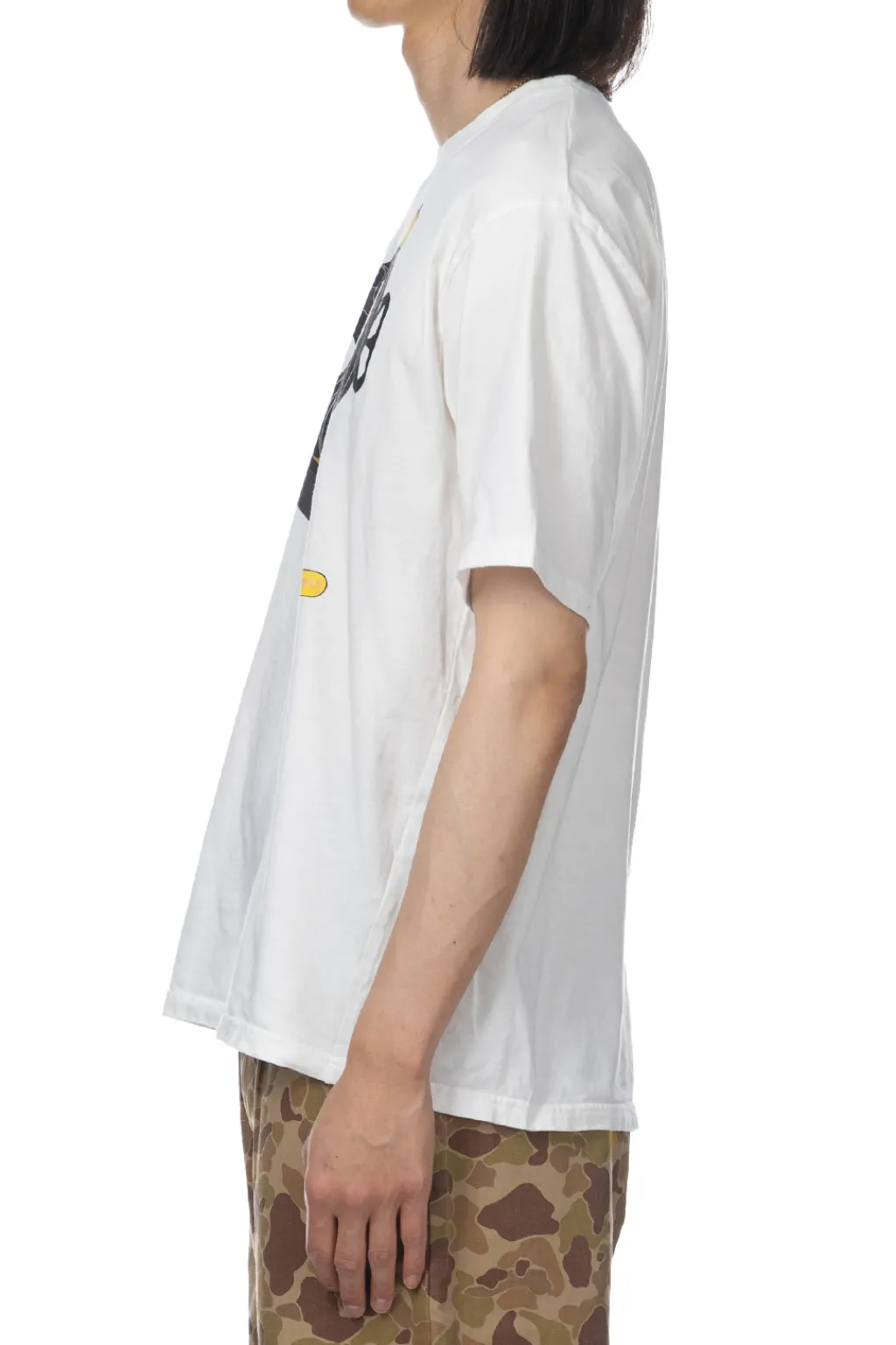 Hot Kapital 20/-Jersey Crew Tee (MISHIN MAX) - White