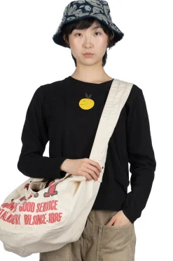 Fashion Kapital 20/-Jersey Crewneck LS Tee (CONEYBOWY) - Black