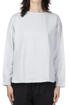 Sale NARU Jersey Crewneck Pullover - Light Grey