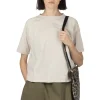 Hot NARU Jersey Elbow Patch Tee - Ecru