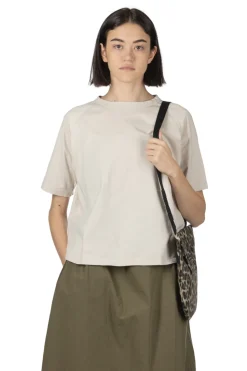 Hot NARU Jersey Elbow Patch Tee - Ecru