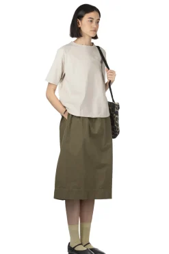 Hot NARU Jersey Elbow Patch Tee - Ecru
