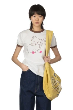 Online Kapital 20 Jersey Ringer-T LittleBear Harmony - Brown