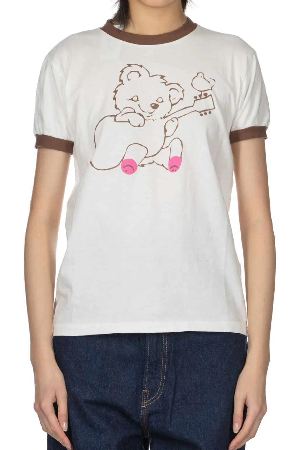 Online Kapital 20 Jersey Ringer-T LittleBear Harmony - Brown